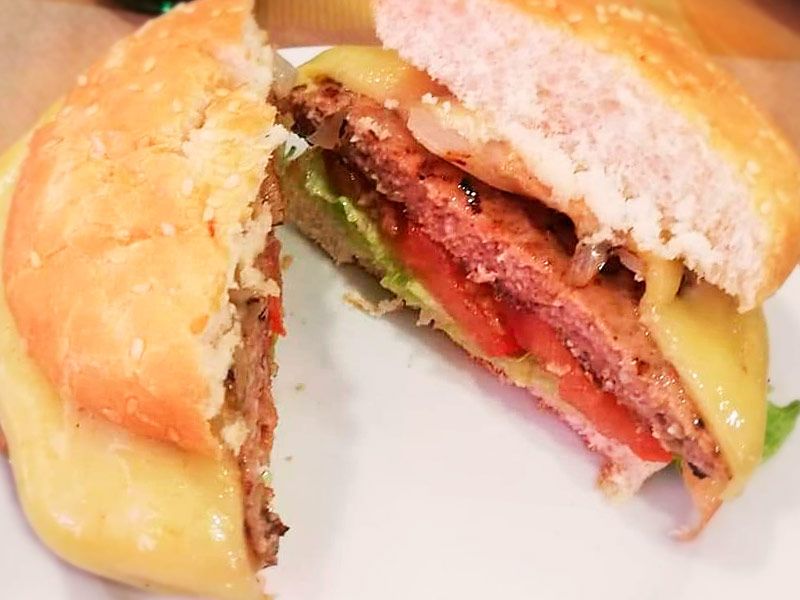 Hamburguesas en la estación de autobuses de Valladolid