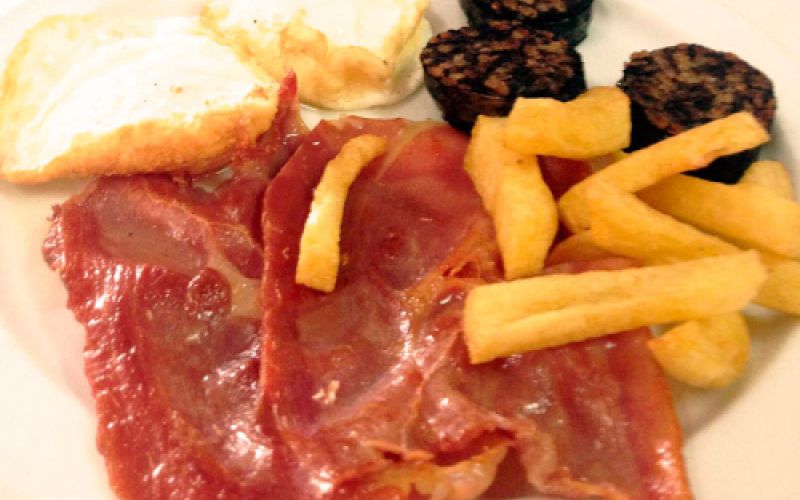 Platos combinados en la estación de autobuses de Valladolid