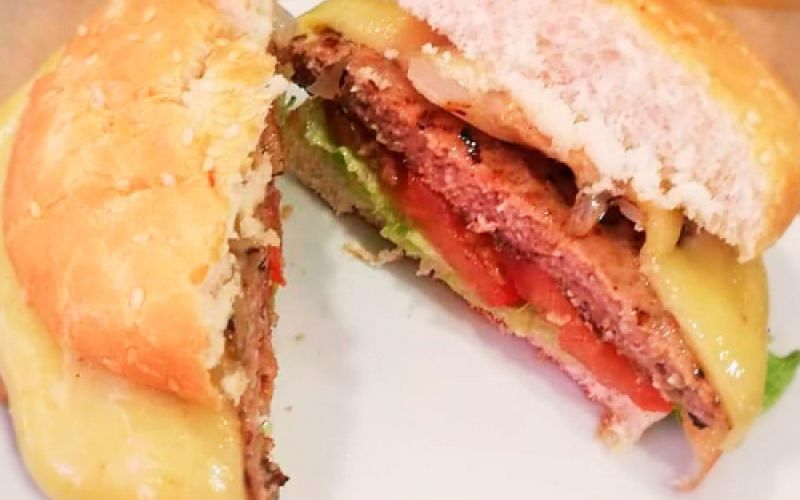 Hamburguesas en la estación de autobuses de Valladolid