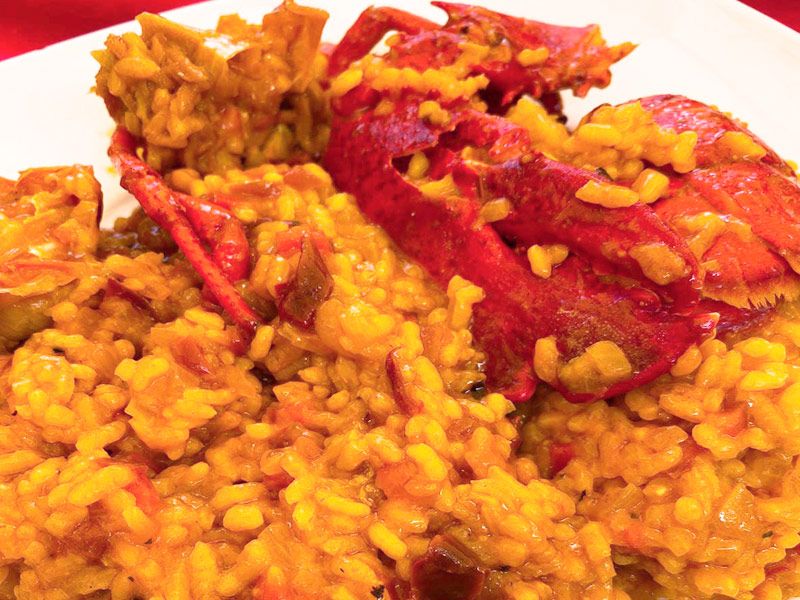 Plato casero en Valladolid